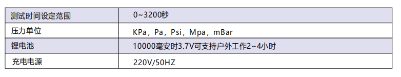 HS灵动系列仪器技术参数